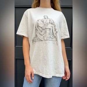 Brandy Melville Jesus and Mary Penelope Top